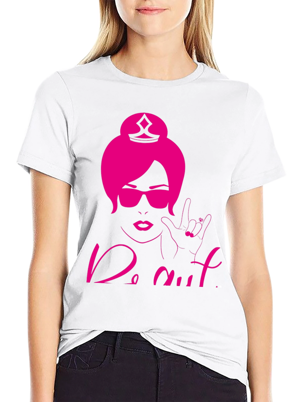 Do Nut T-Shirt - Black Crew Neck Tee