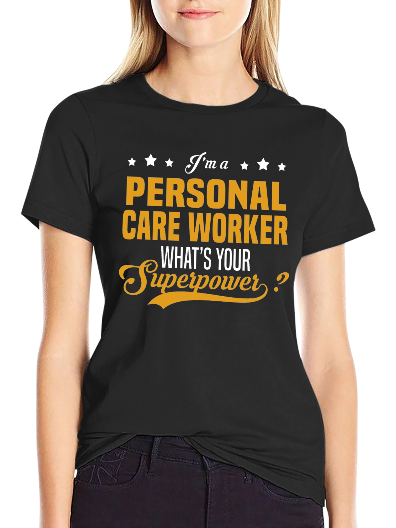 Personal Care Worker Superpower T-Shirt