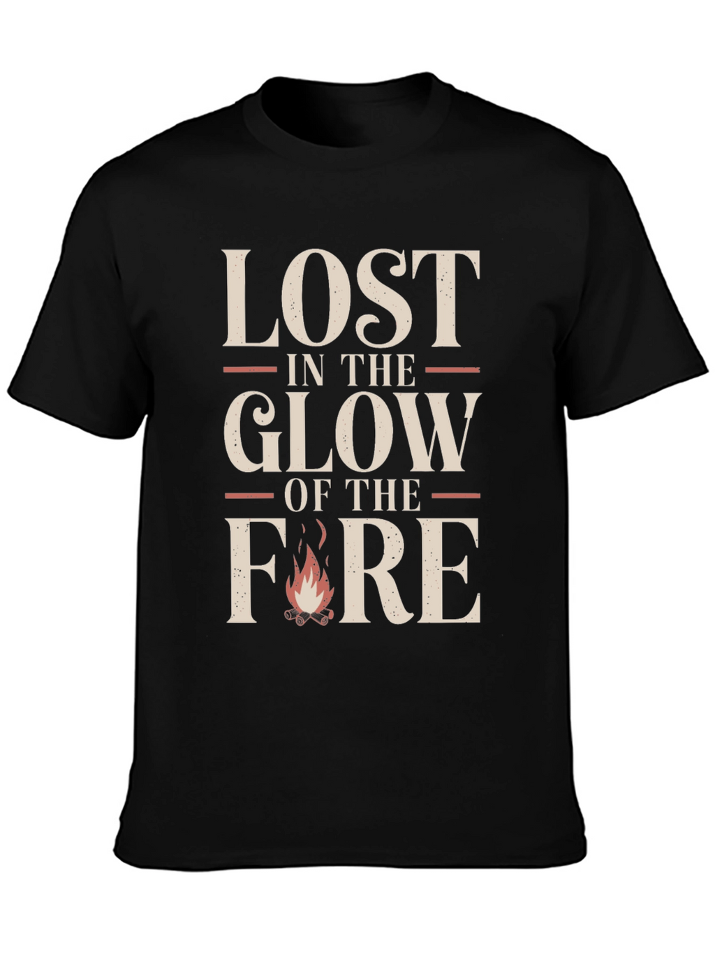 Lost in the Glow of the Fire Graphic Tee