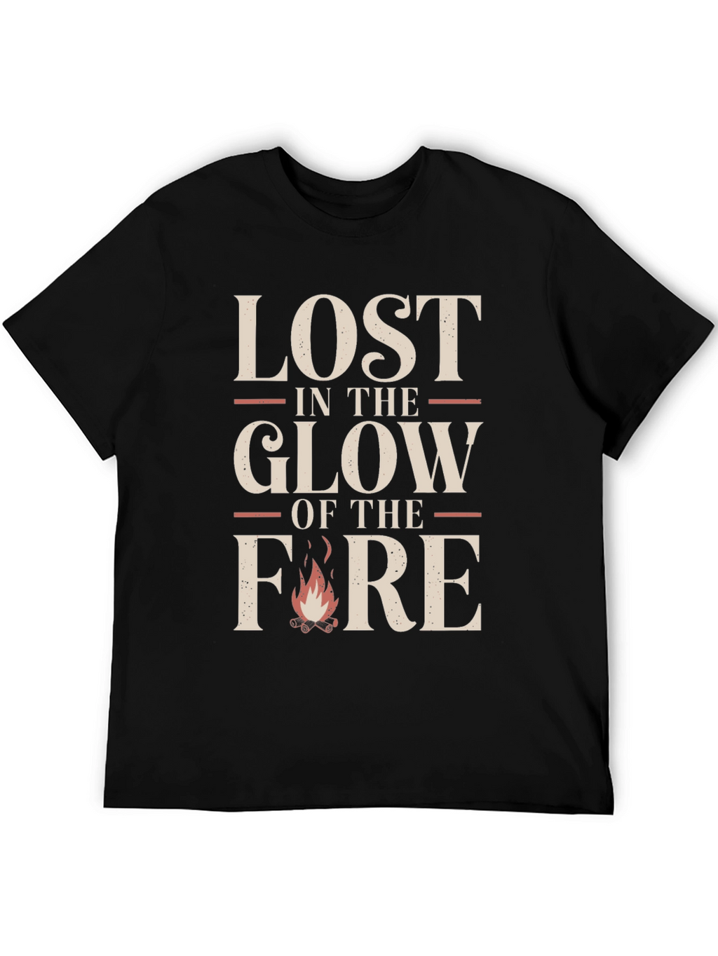 Lost in the Glow of the Fire Graphic Tee