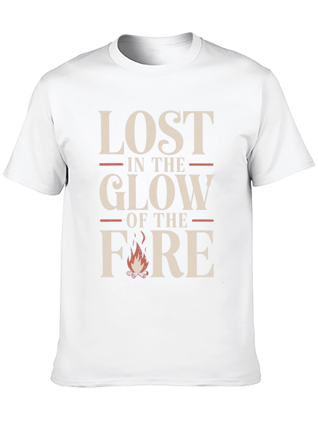 Lost in the Glow of the Fire Graphic Tee