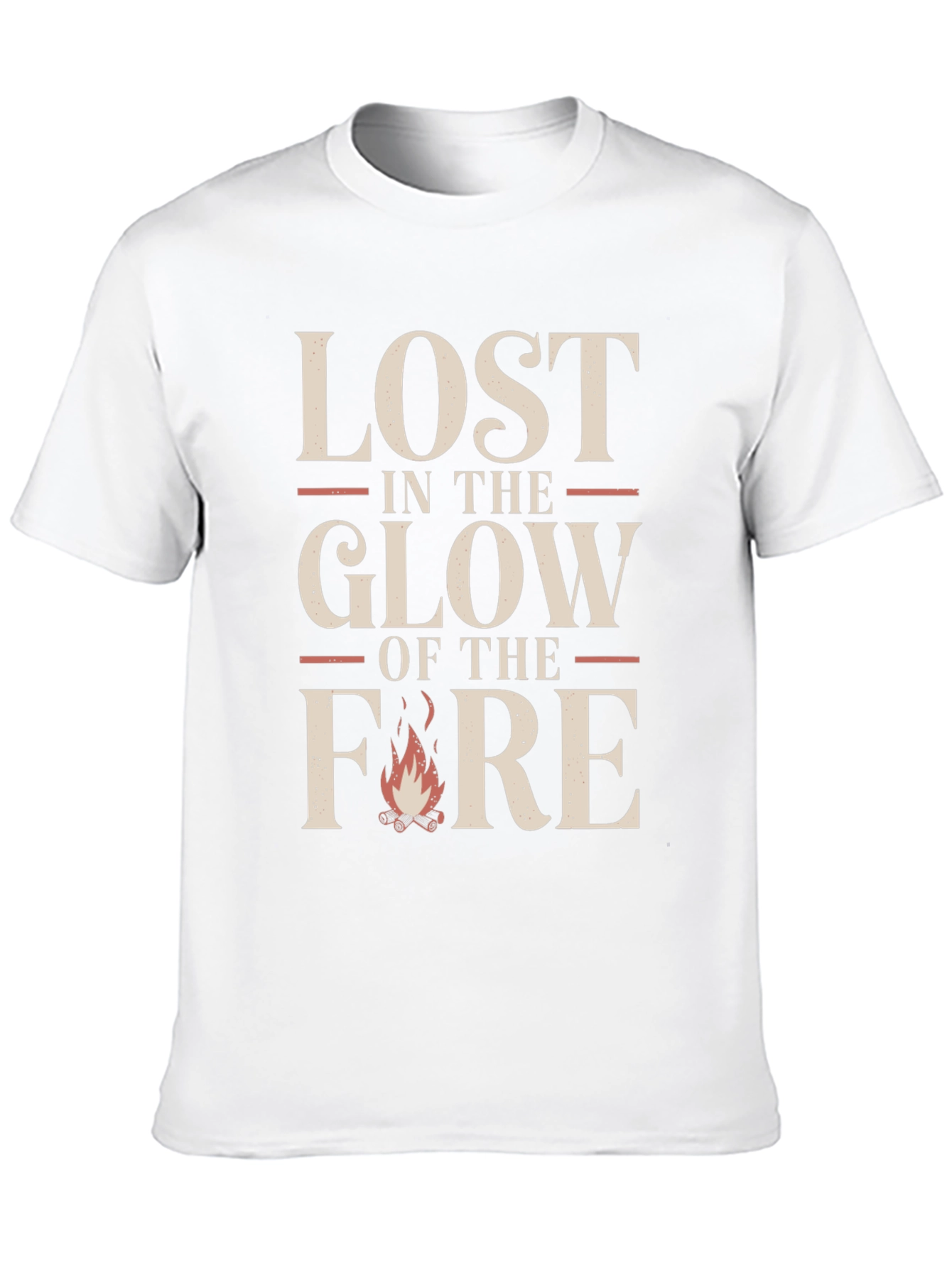 Lost in the Glow of the Fire Graphic Tee