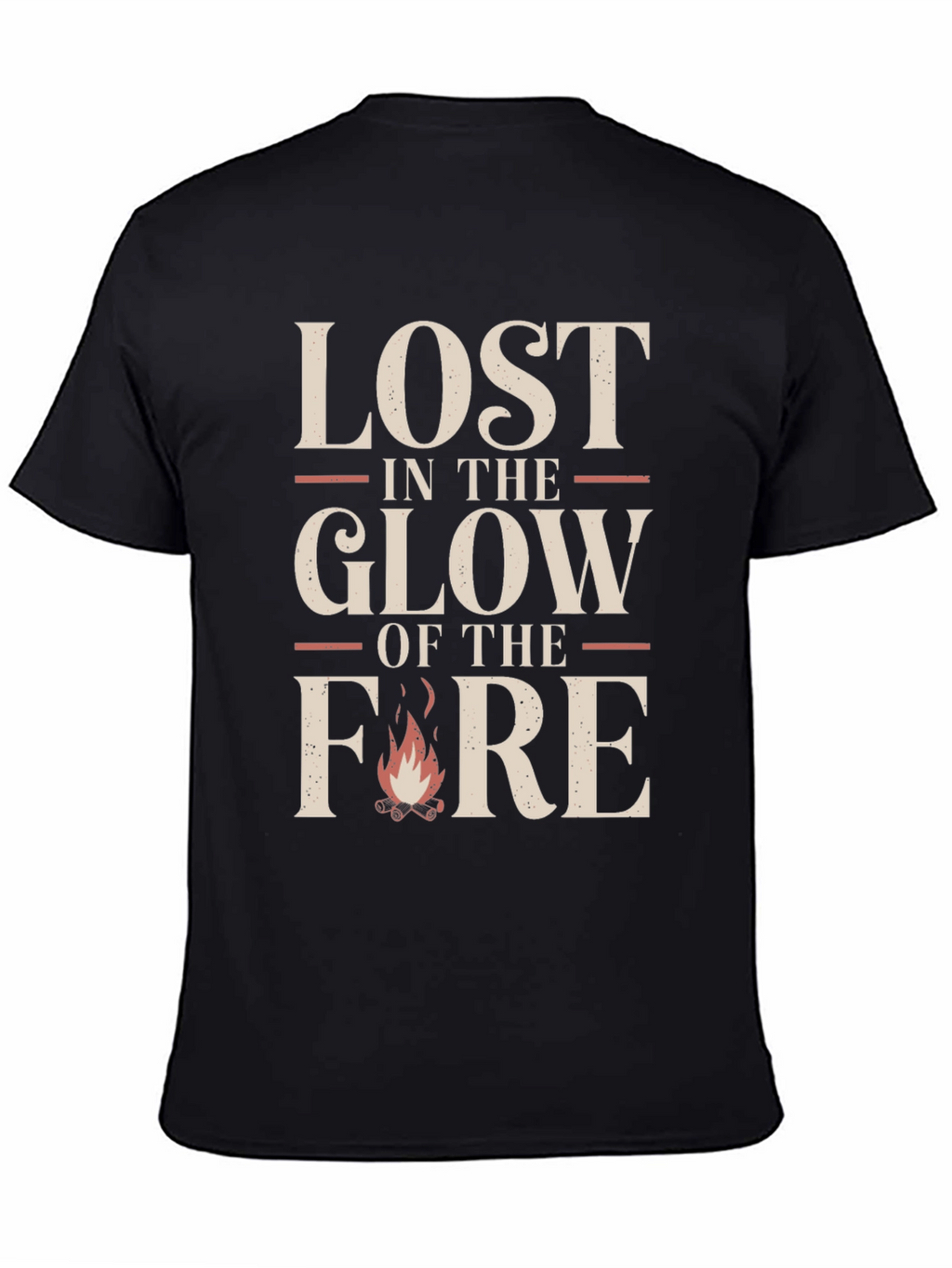 Lost in the Glow of the Fire Graphic Tee