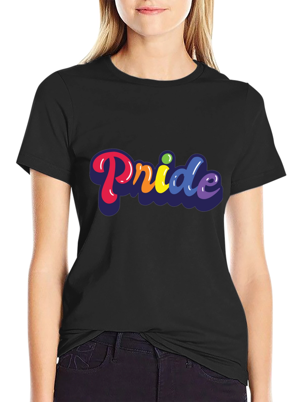 Pride Graphic Black T-Shirt