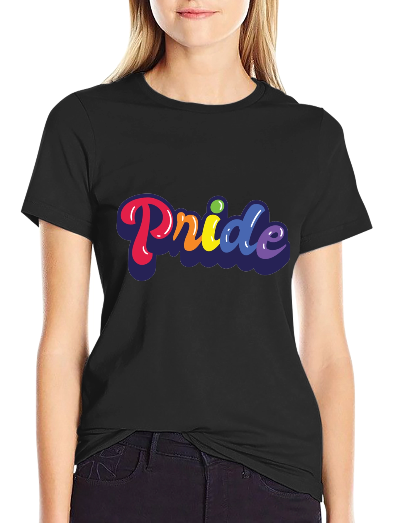Pride Graphic Black T-Shirt