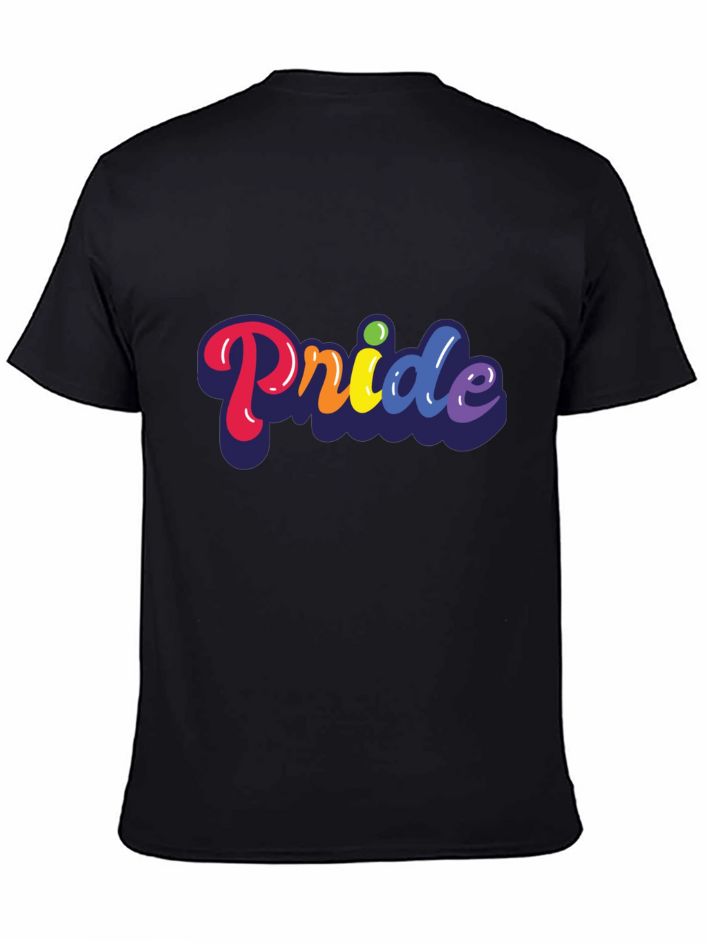 Pride Graphic Black T-Shirt