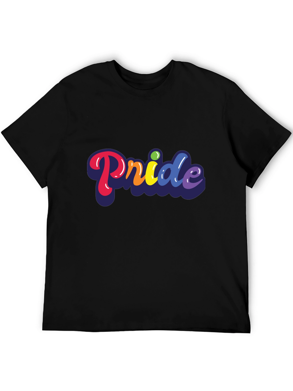 Pride Graphic Black T-Shirt