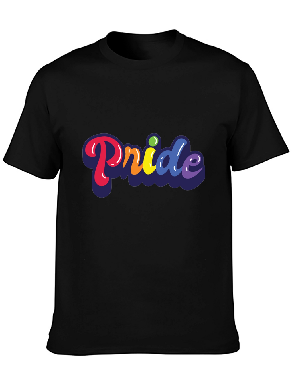 Pride Graphic Black T-Shirt