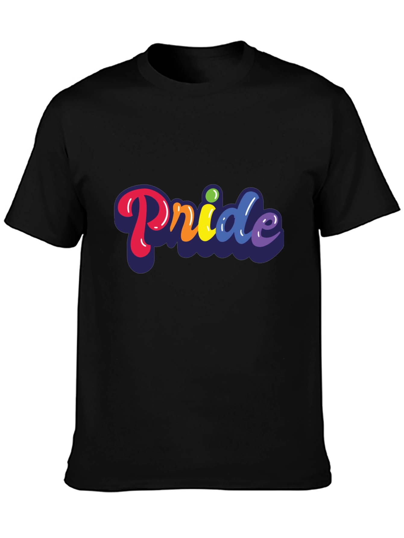 Pride Graphic Black T-Shirt