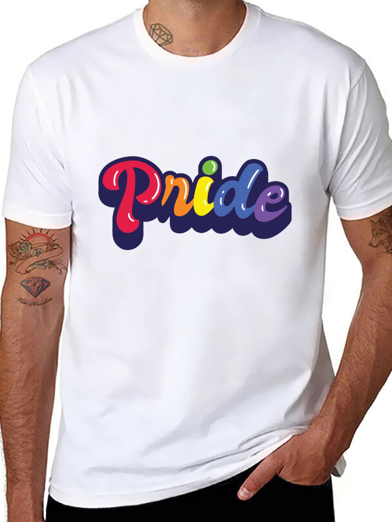 Pride Graphic Black T-Shirt