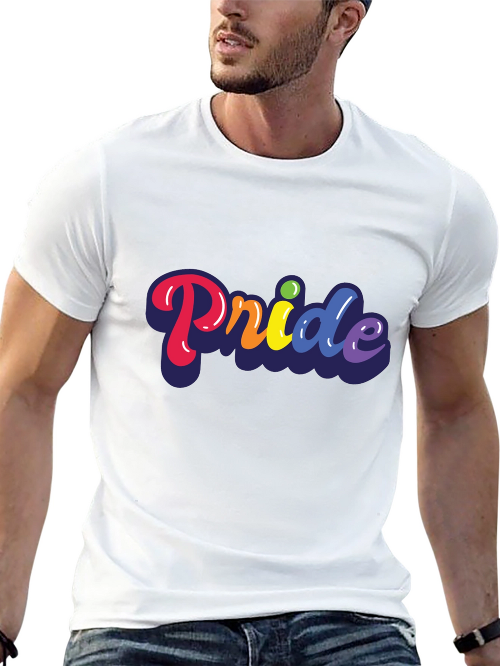 Pride Graphic Black T-Shirt