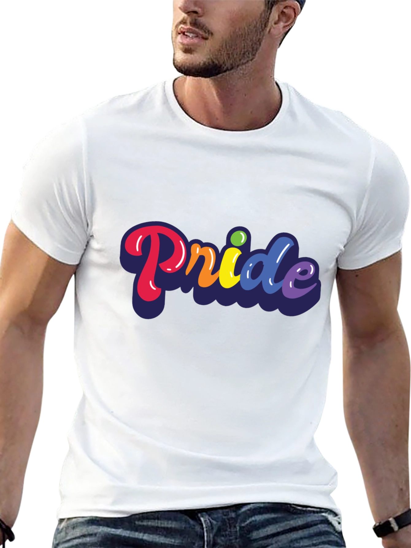 Pride Graphic Black T-Shirt