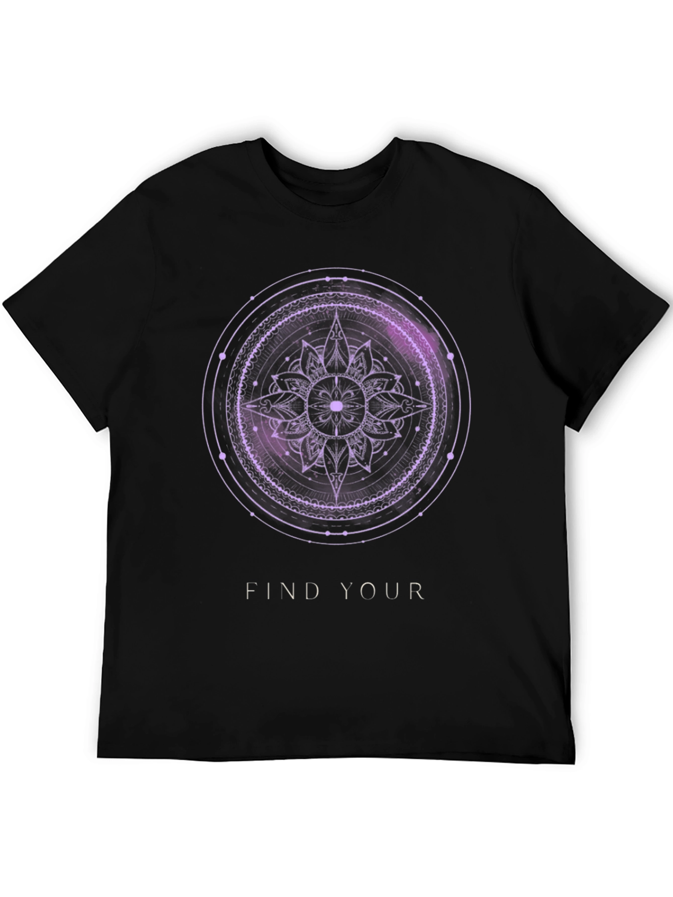 Mystic Mandala Graphic T-Shirt - Find Your Way