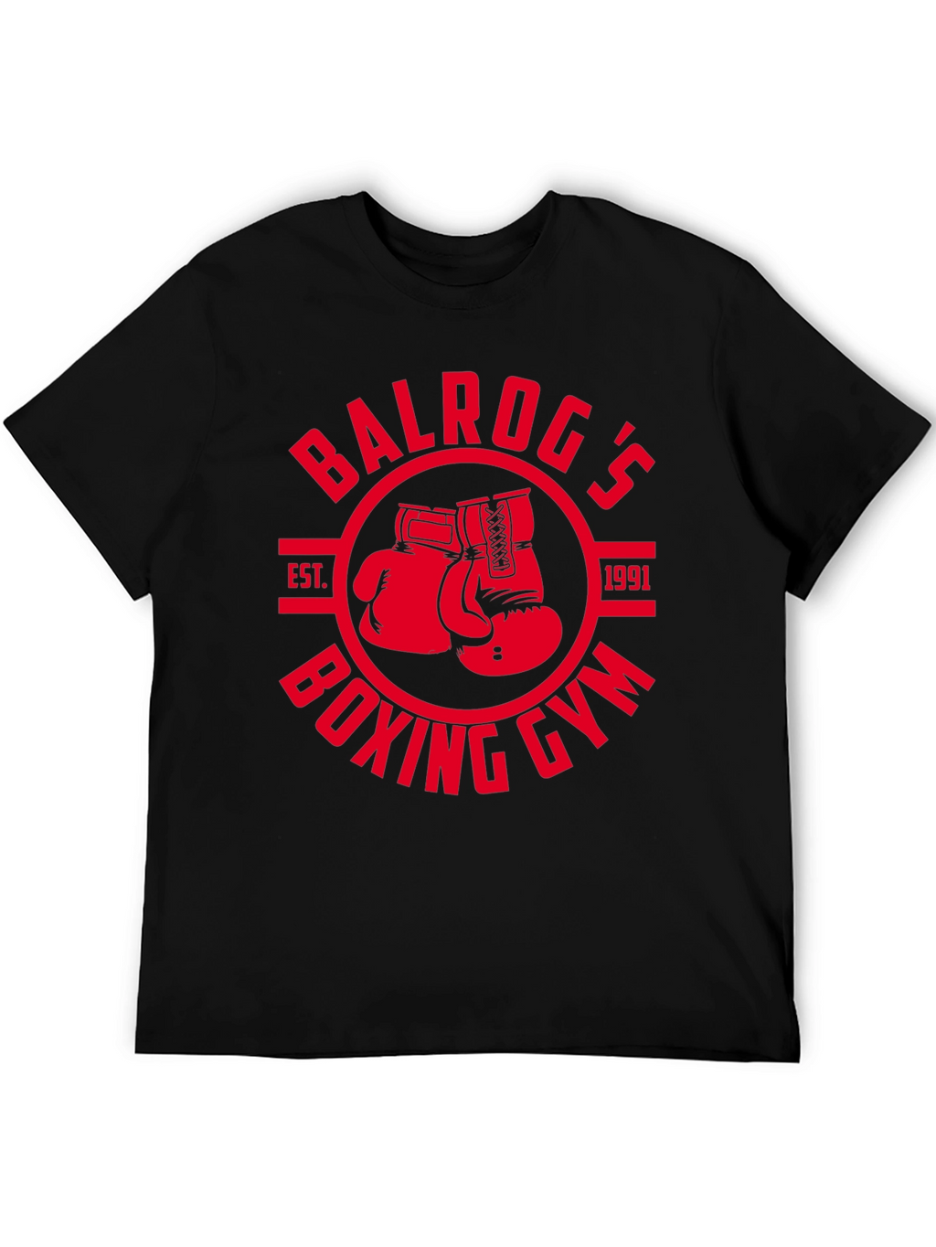 Balrogs Boxing Gym T-Shirt - Black