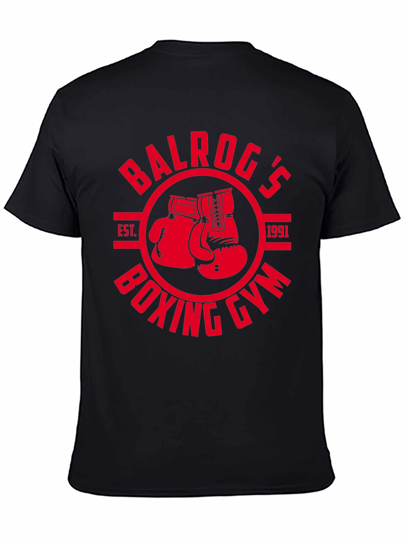 Balrogs Boxing Gym T-Shirt - Black