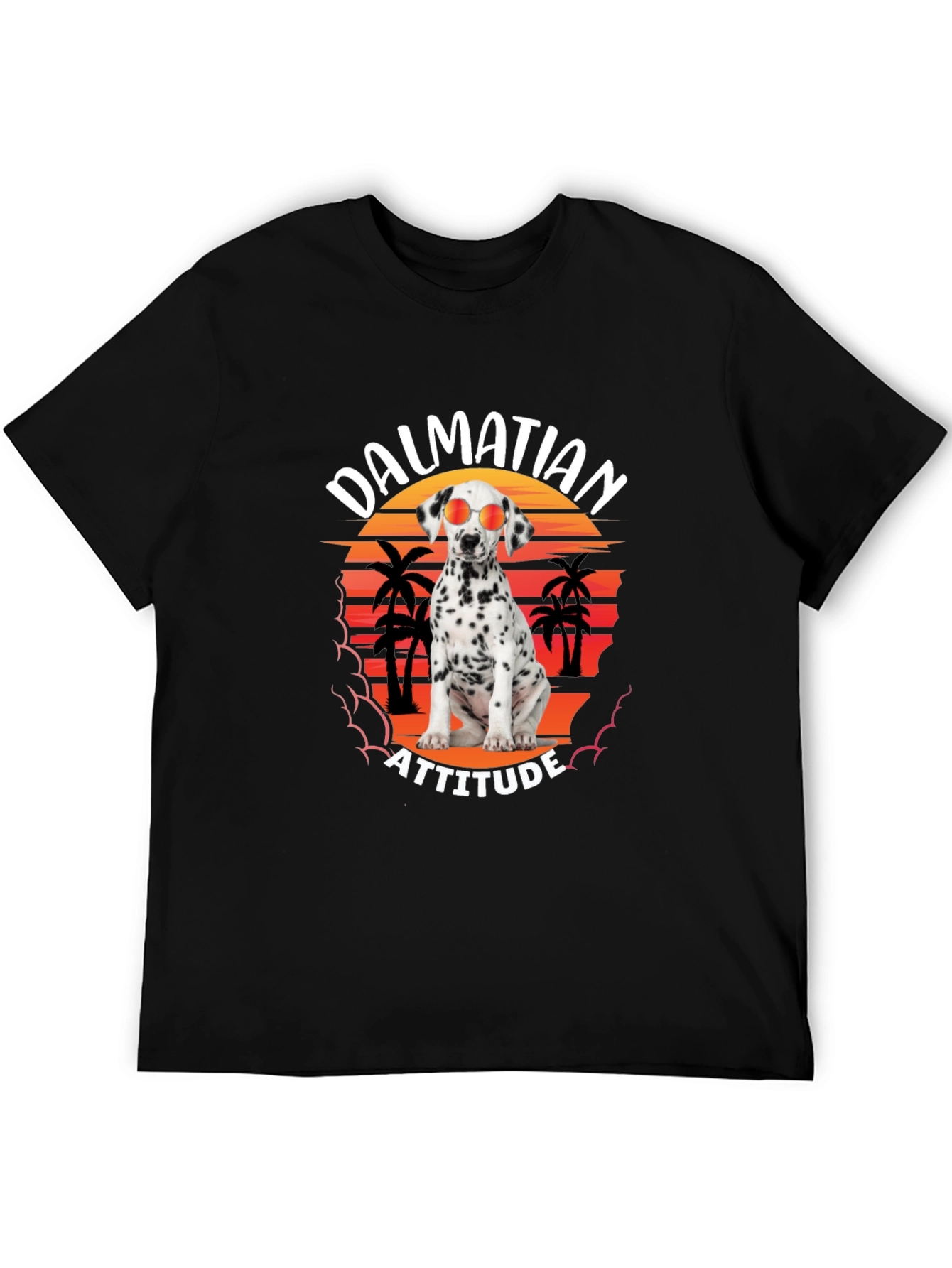 Dalmatian Attitude Graphic Tee - Stylish Comfort