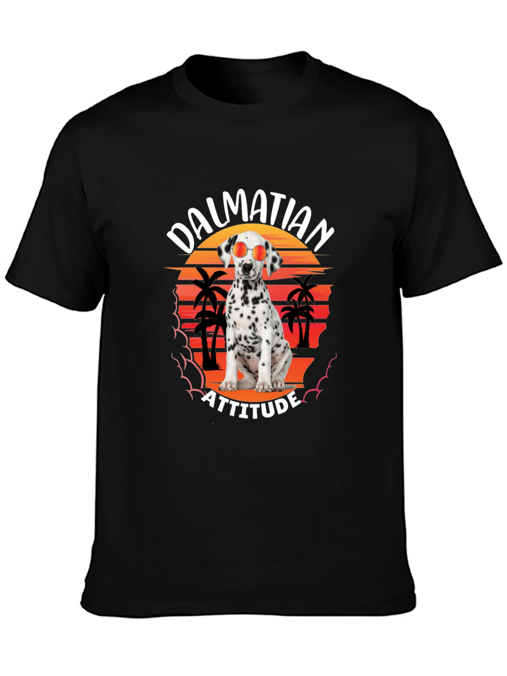 Dalmatian Attitude Graphic Tee - Stylish Comfort