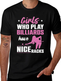 Girls Who Play Billiards T-Shirt