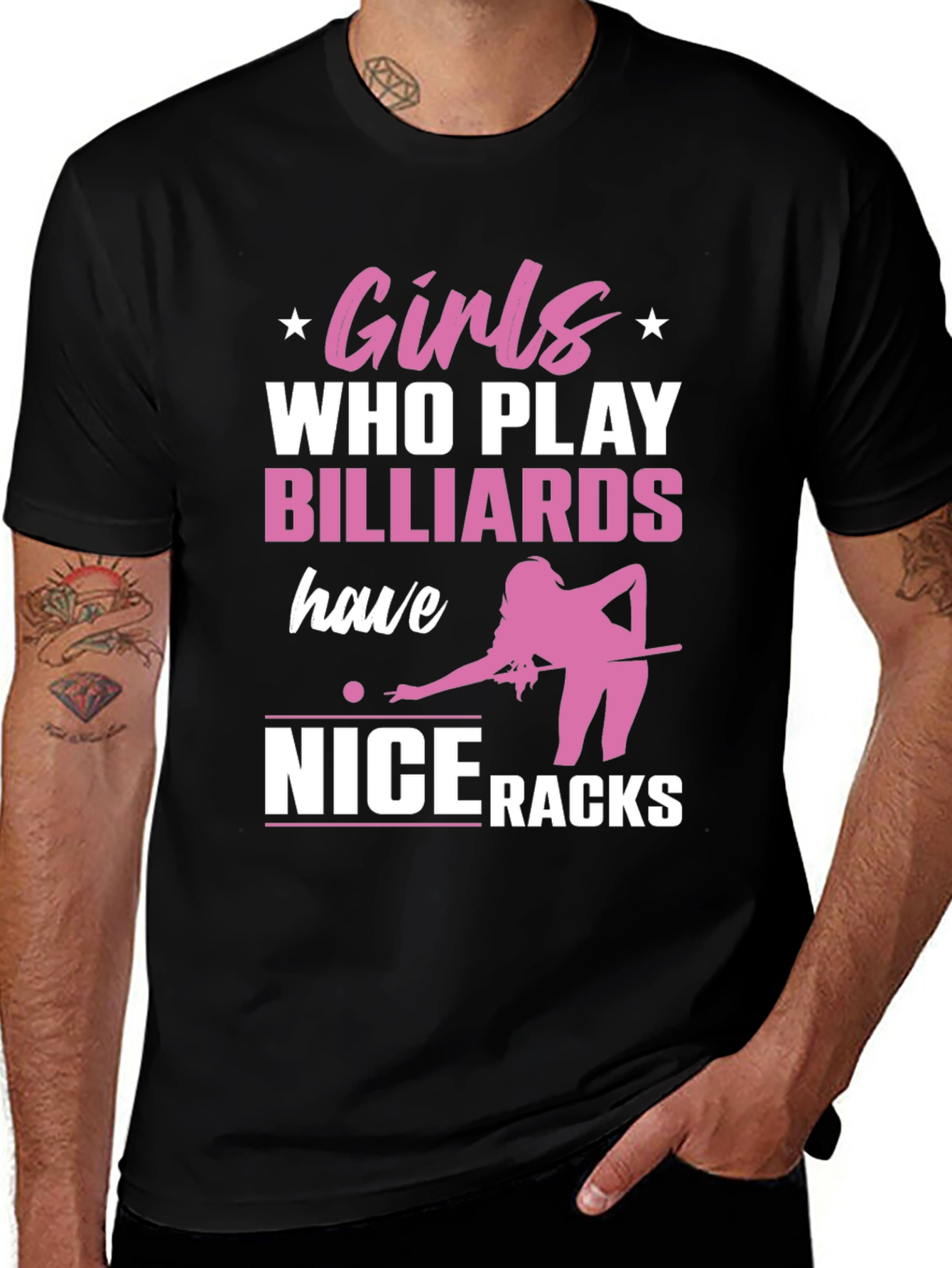Girls Who Play Billiards T-Shirt