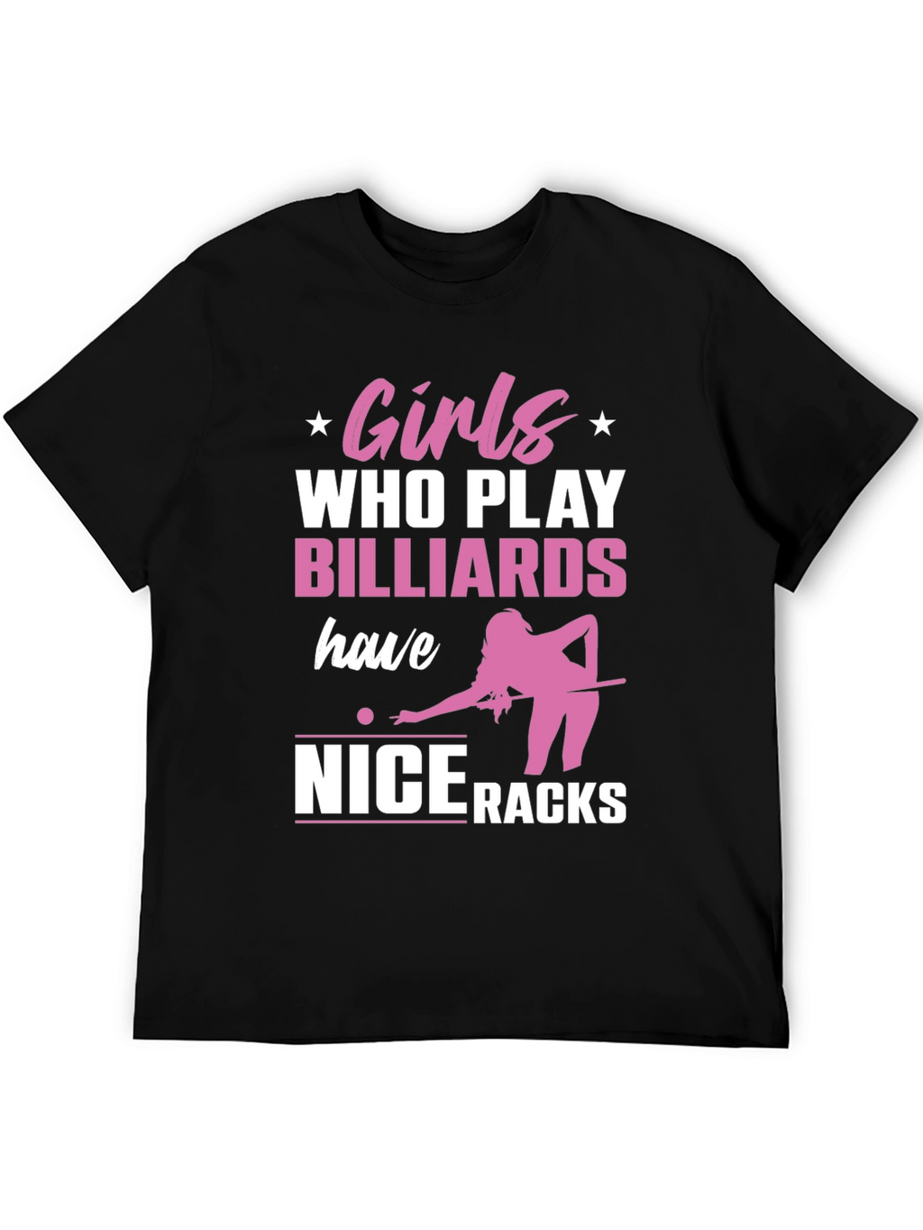 Girls Who Play Billiards T-Shirt