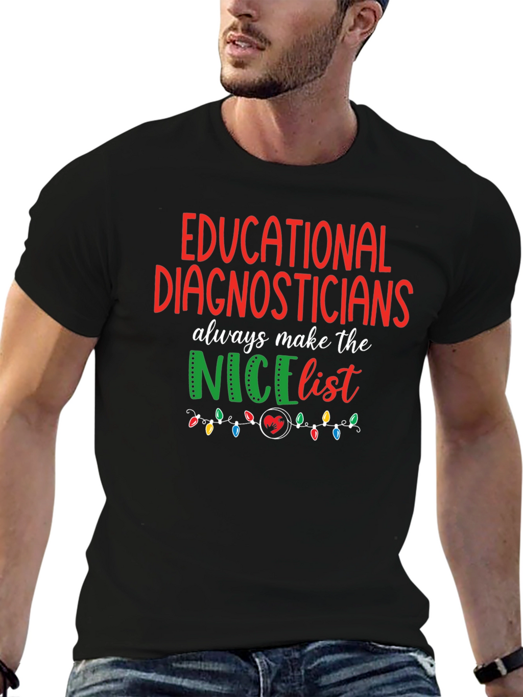 Educational Diagnosticians Nice List T-Shirt