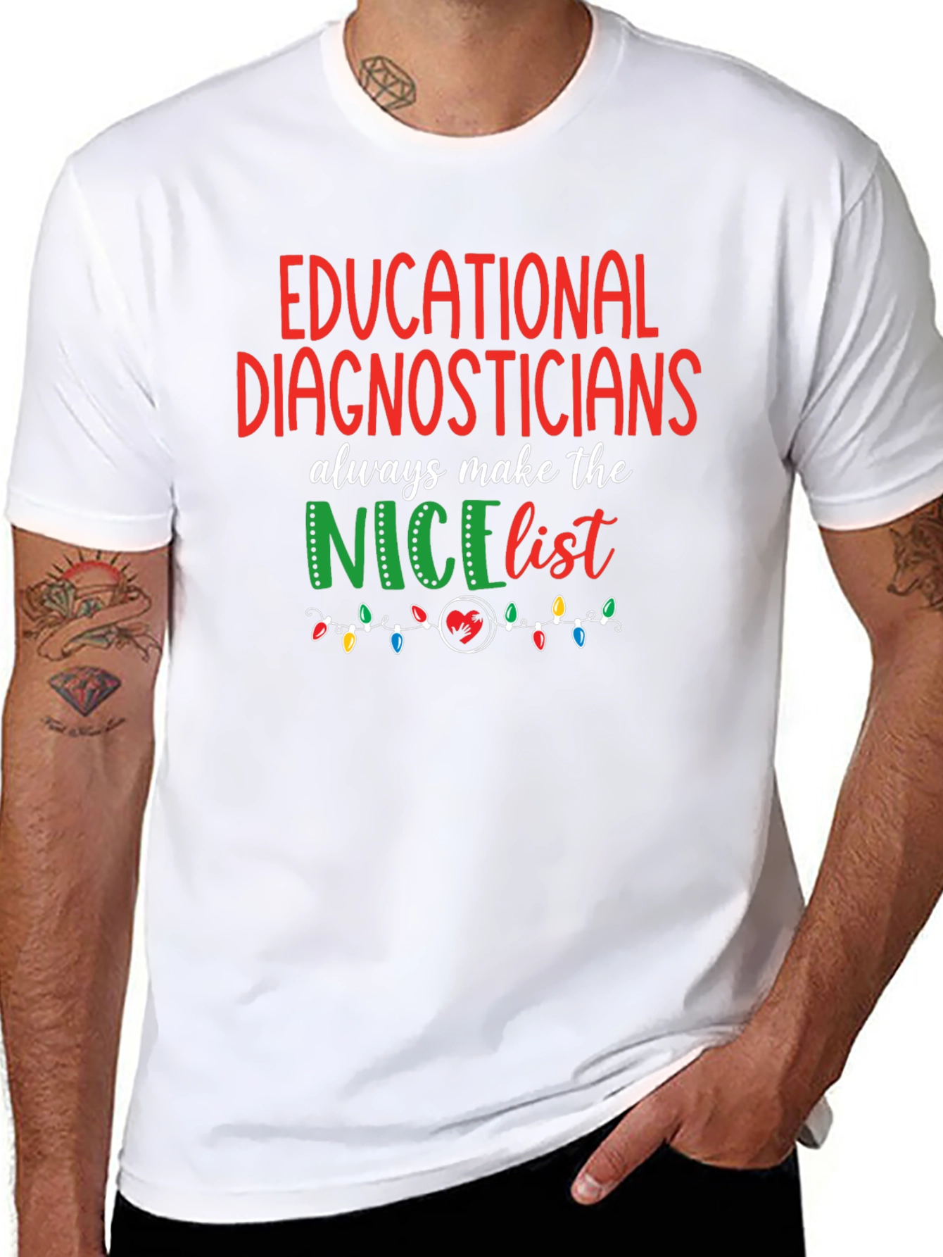 Educational Diagnosticians Nice List T-Shirt