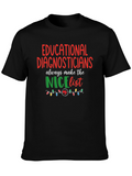 Educational Diagnosticians Nice List T-Shirt