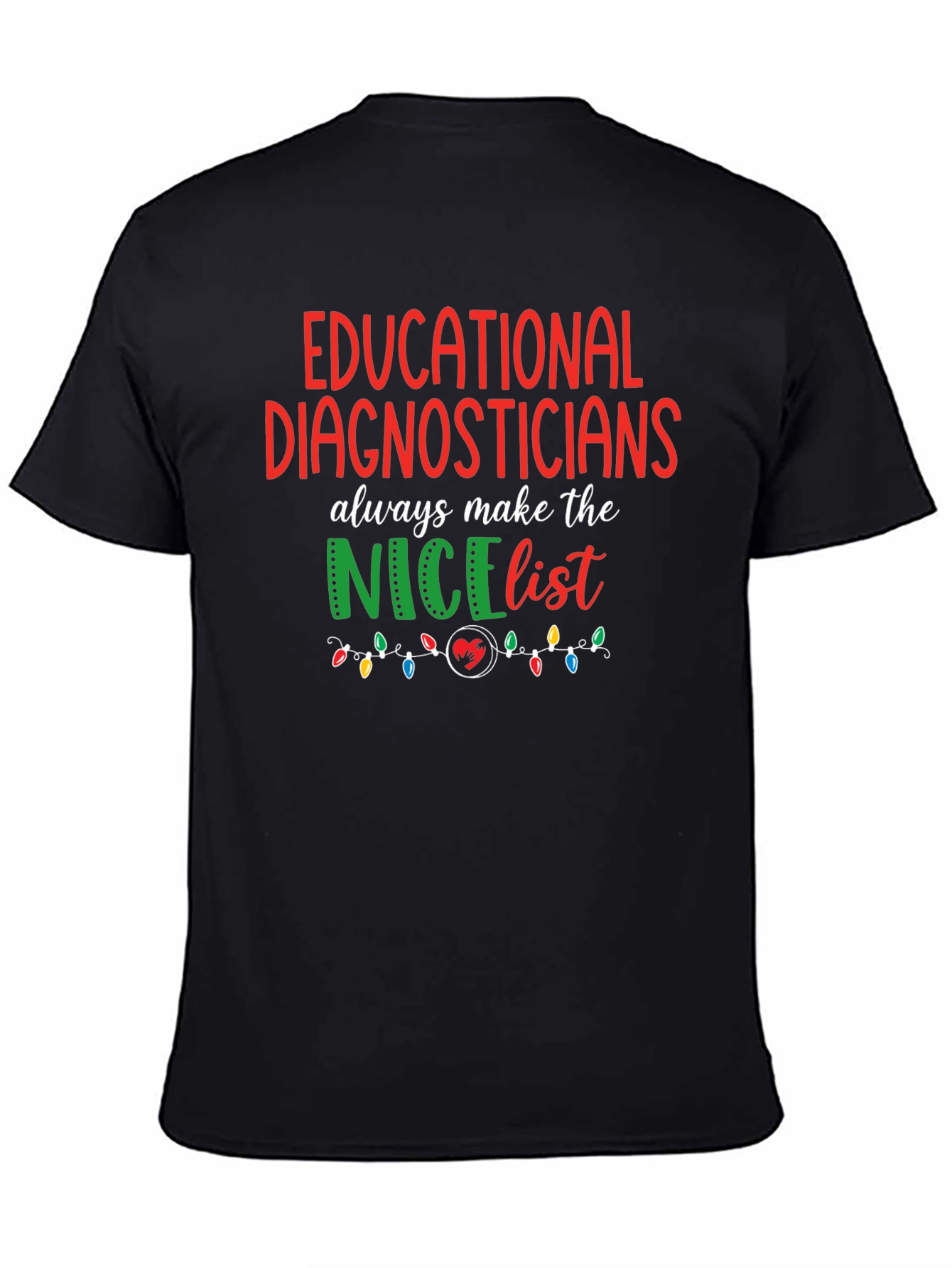 Educational Diagnosticians Nice List T-Shirt
