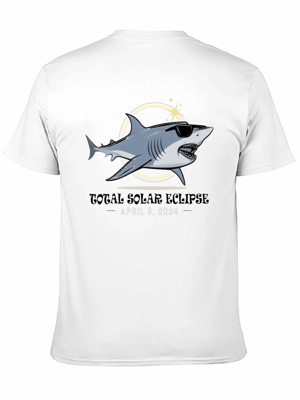 Total Solar Eclipse Shark T-Shirt