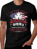 Patriotic T-Shirt: Impossible Odds American Pride