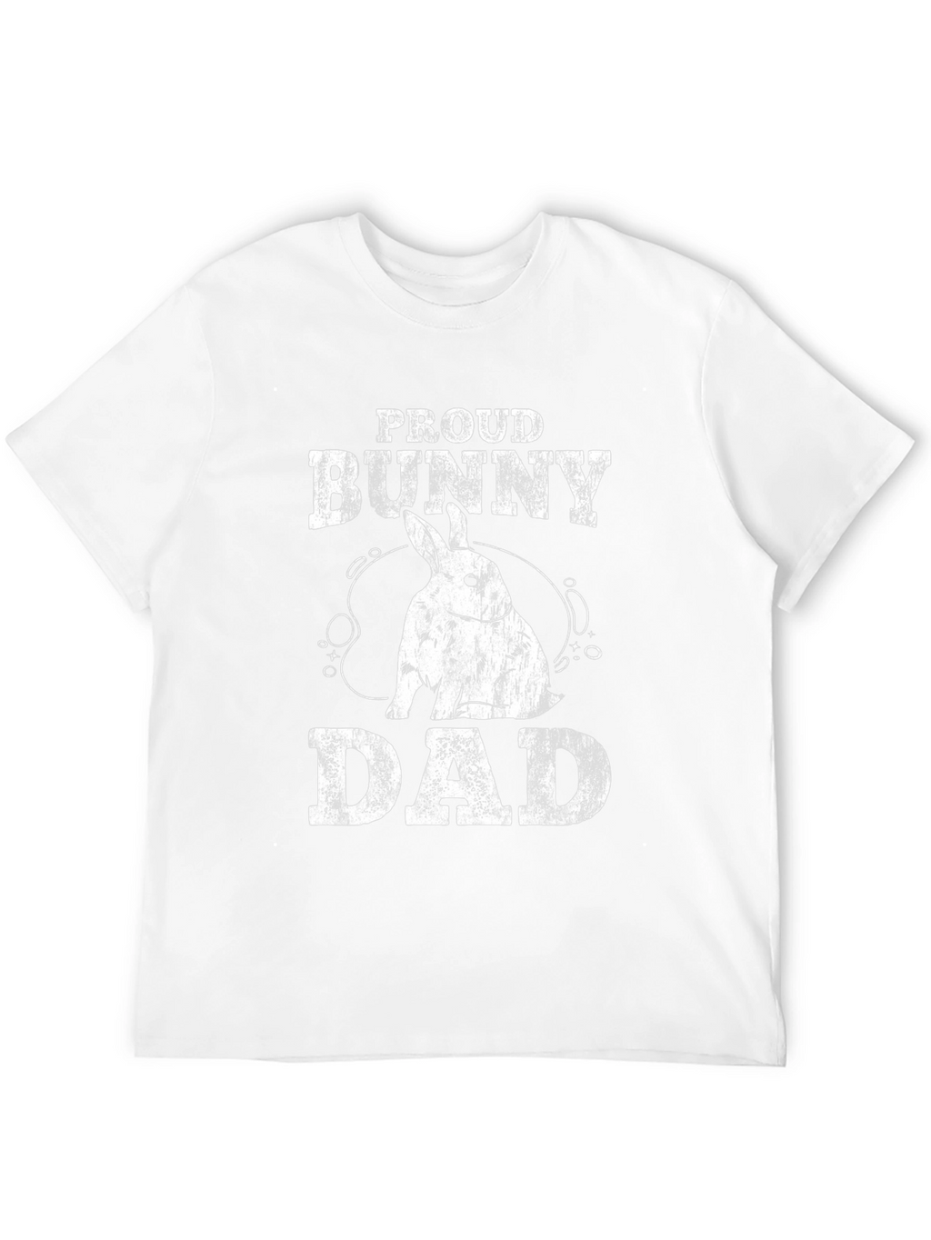 Proud Bunny Dad Graphic T-Shirt