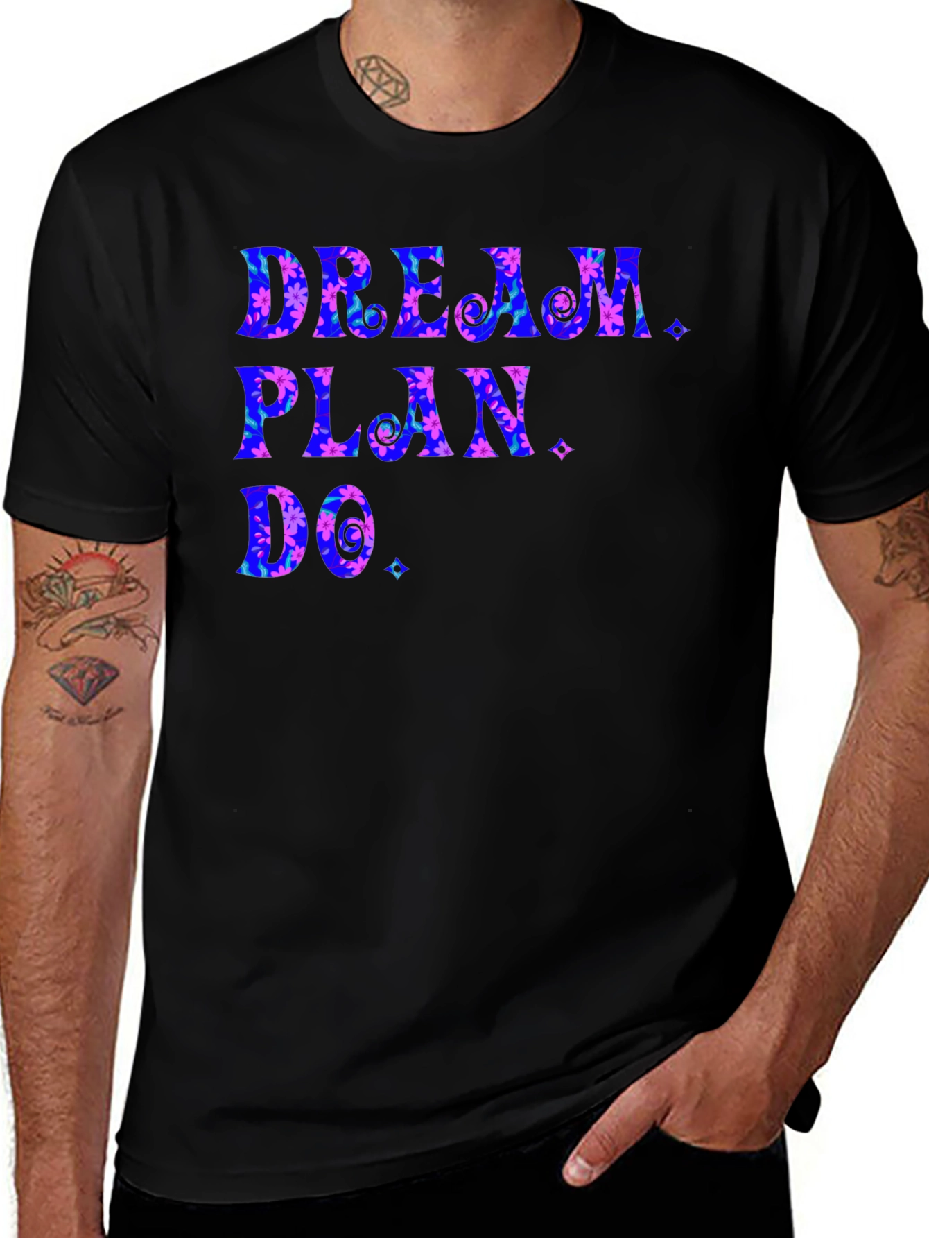 Dream Plan Do Graphic Tee - Inspiring Motivation Shirt