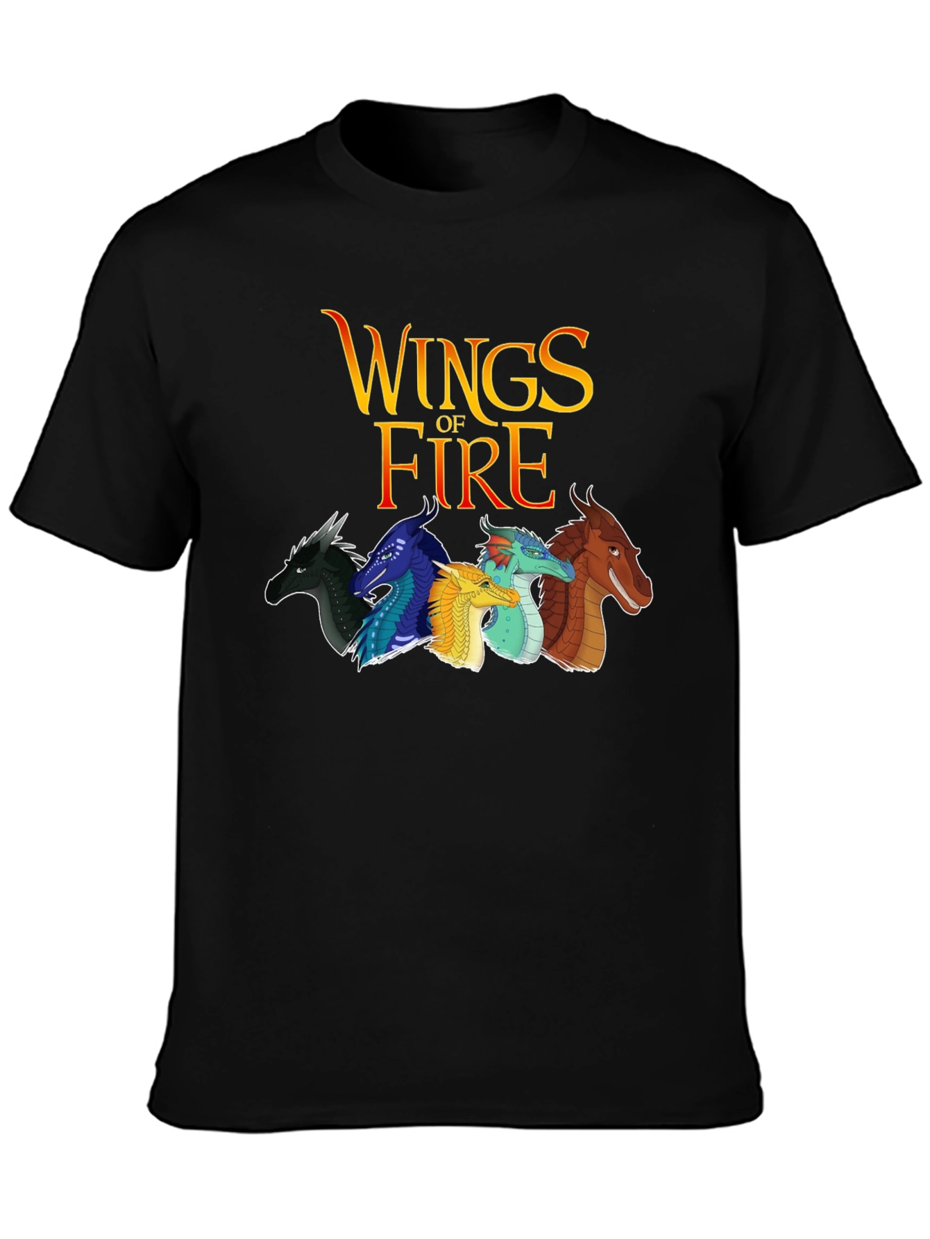 Wings of Fire T-Shirt Dragon Design