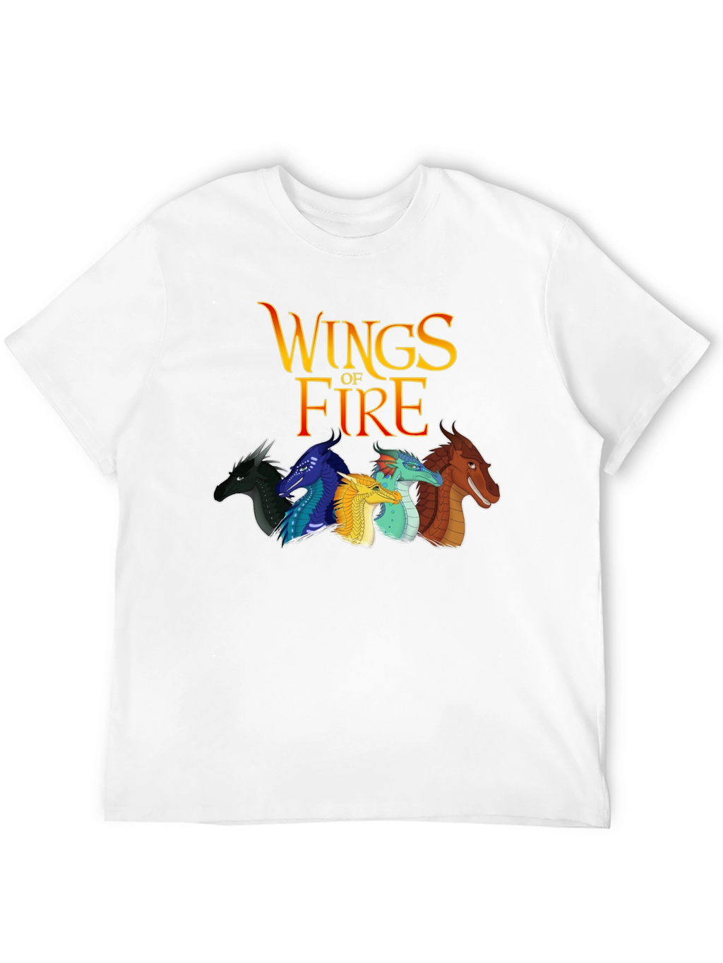 Wings of Fire T-Shirt Dragon Design