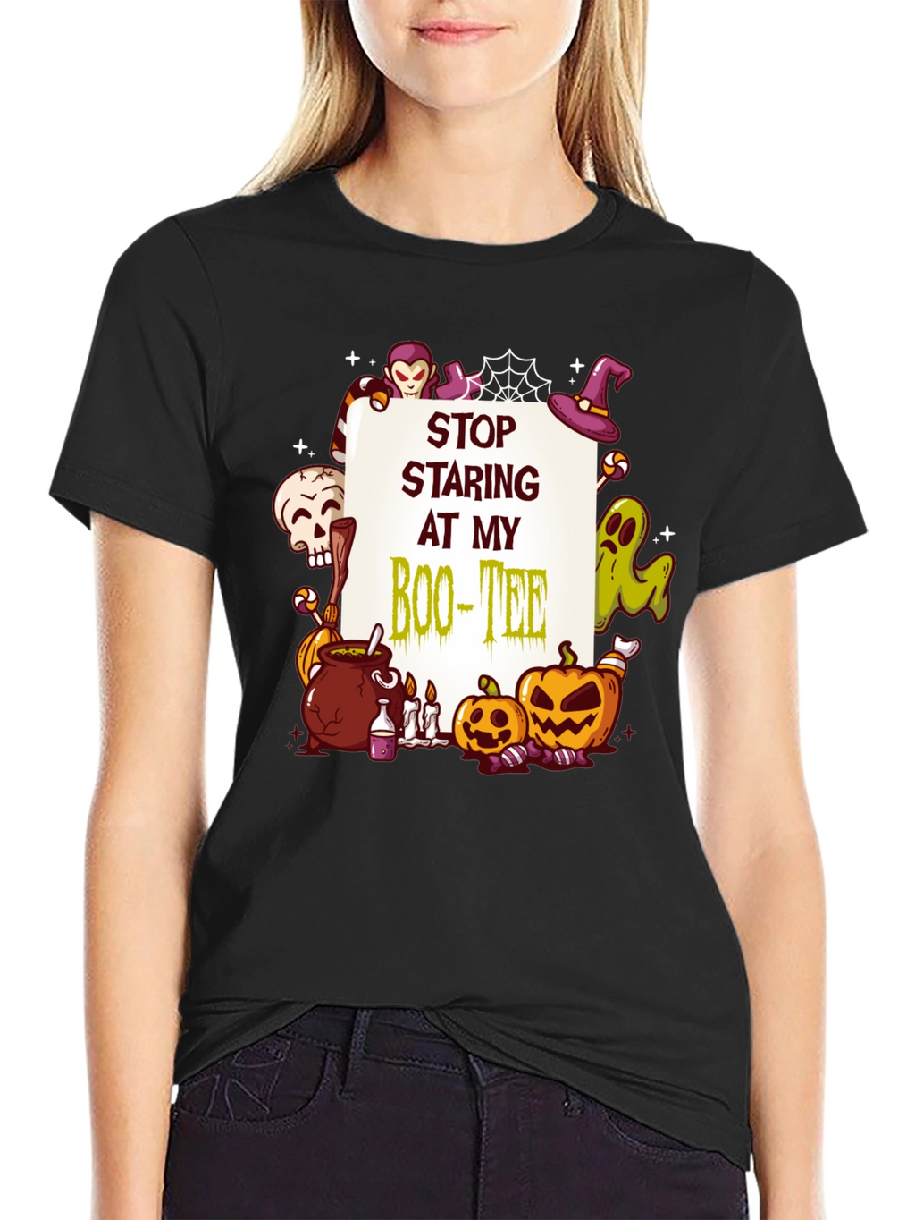 Halloween Boo-Tee T-Shirt - Spooky Season Apparel