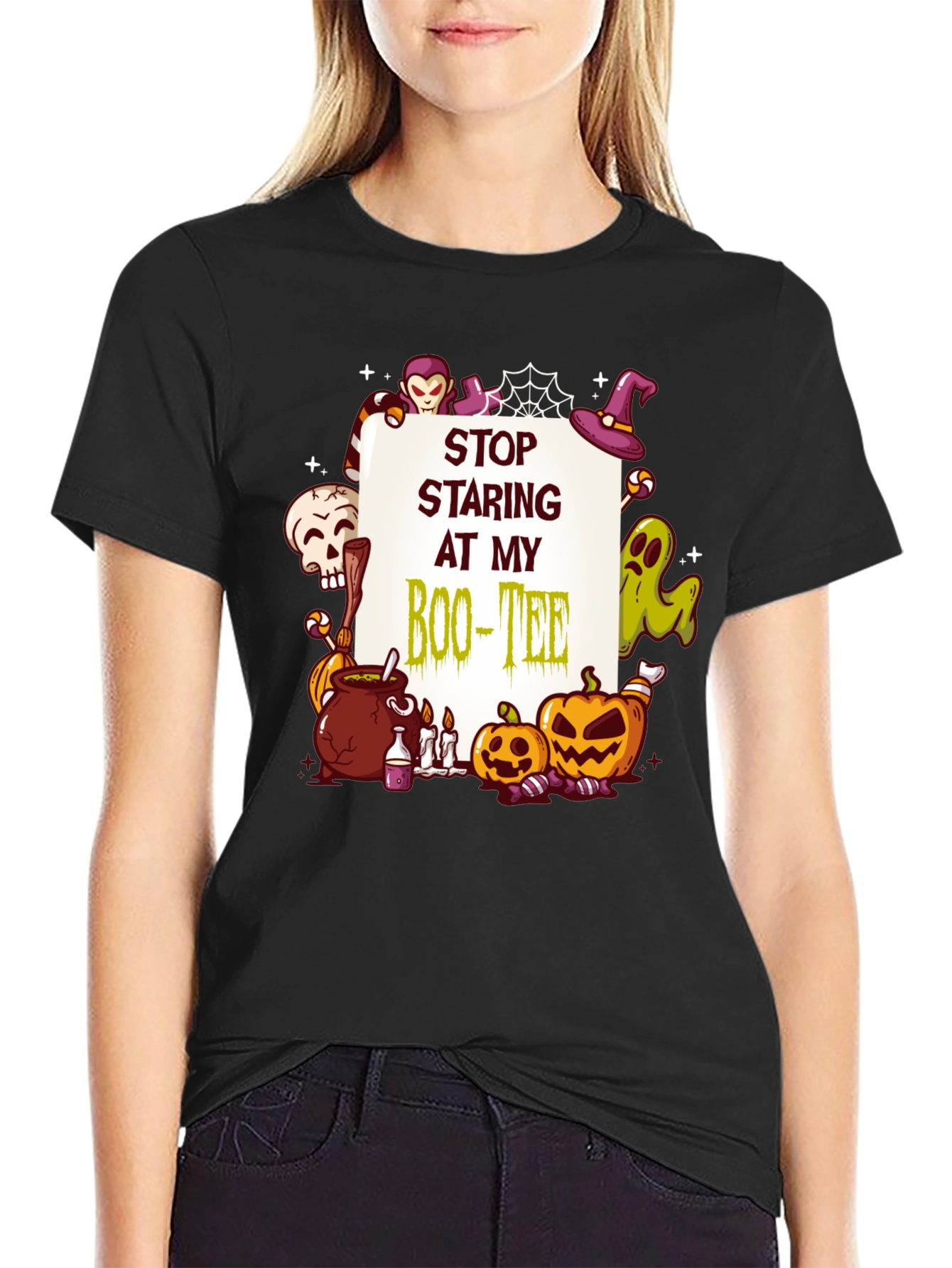 Halloween Boo-Tee T-Shirt - Spooky Season Apparel
