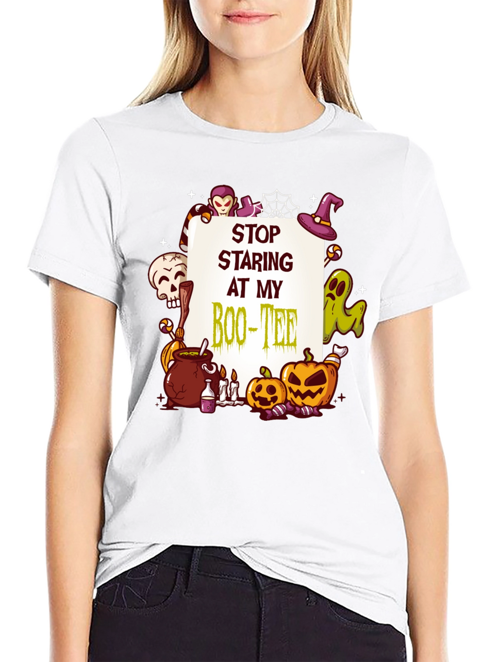 Halloween Boo-Tee T-Shirt - Spooky Season Apparel