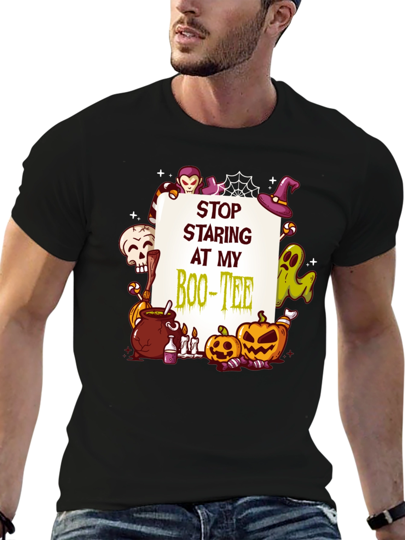 Halloween Boo-Tee T-Shirt - Spooky Season Apparel