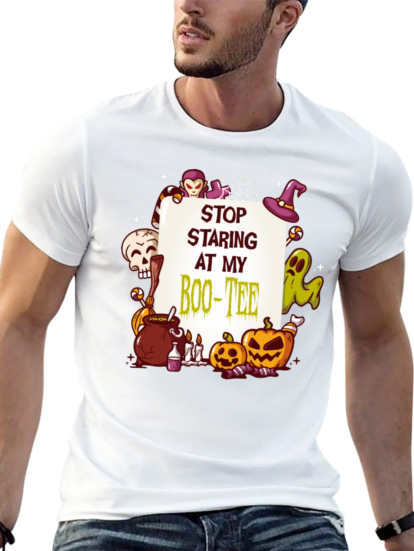 Halloween Boo-Tee T-Shirt - Spooky Season Apparel