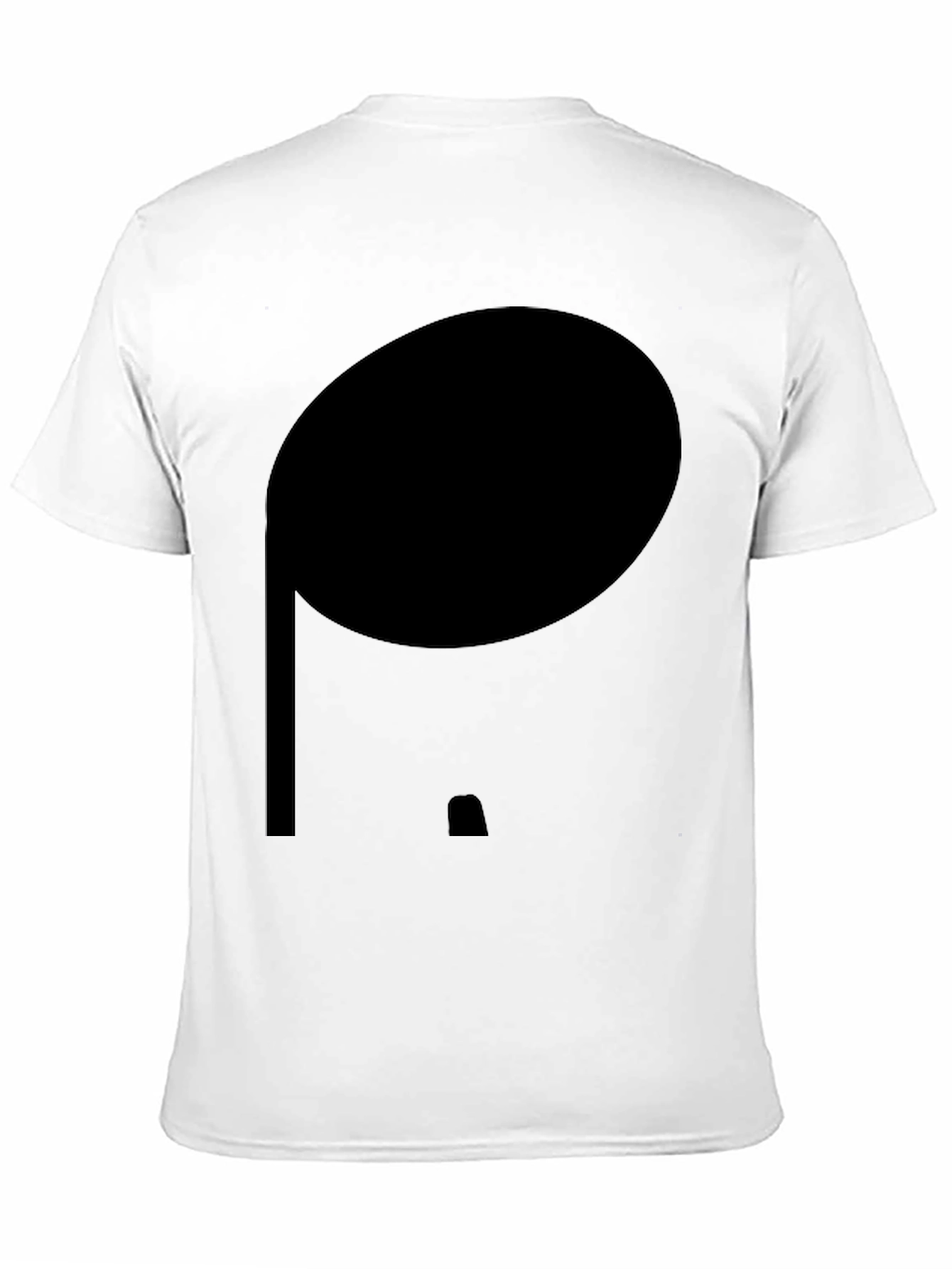 Minimalist Black Cotton Tee
