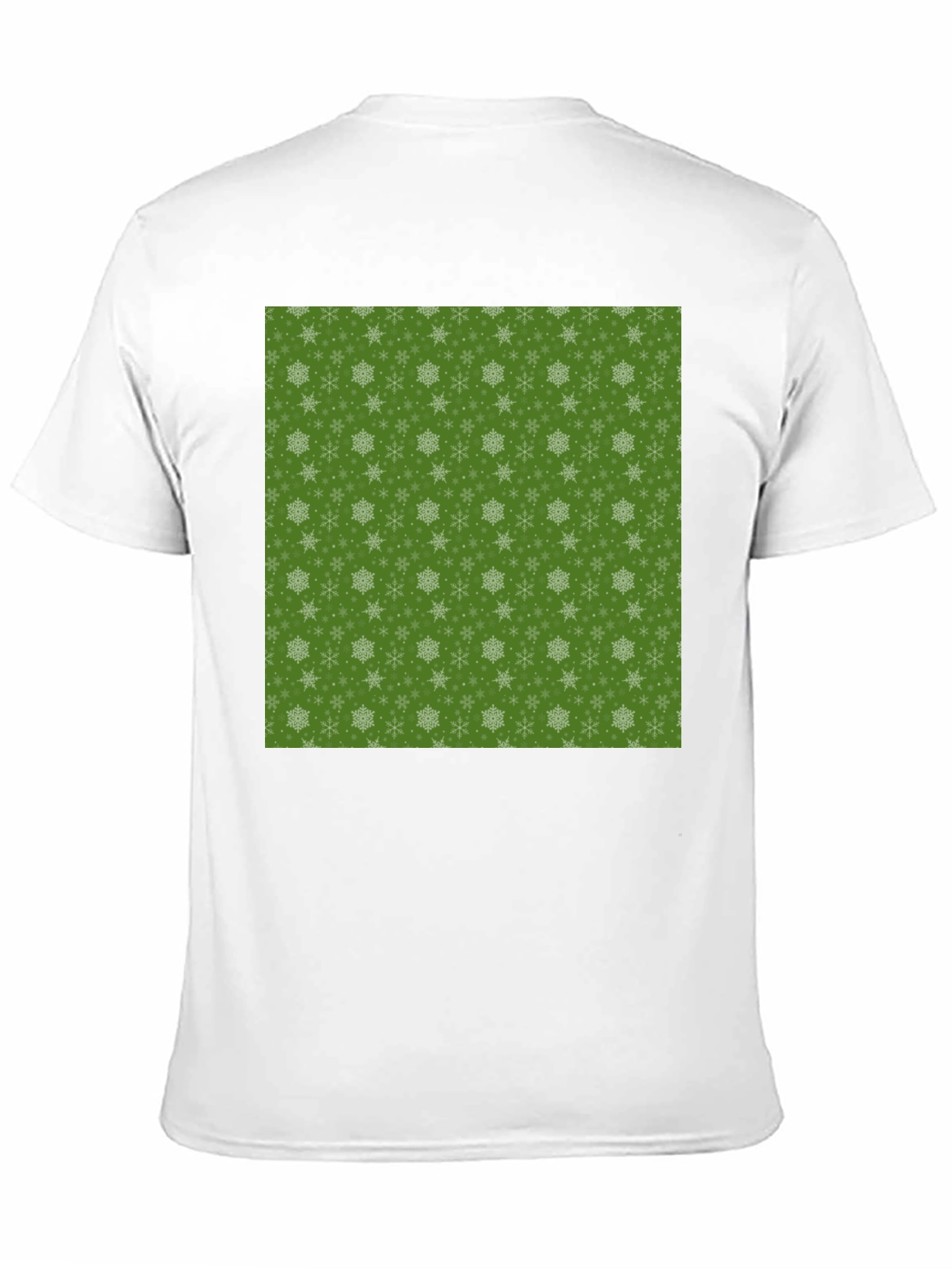 Snowflake Pattern T-Shirt