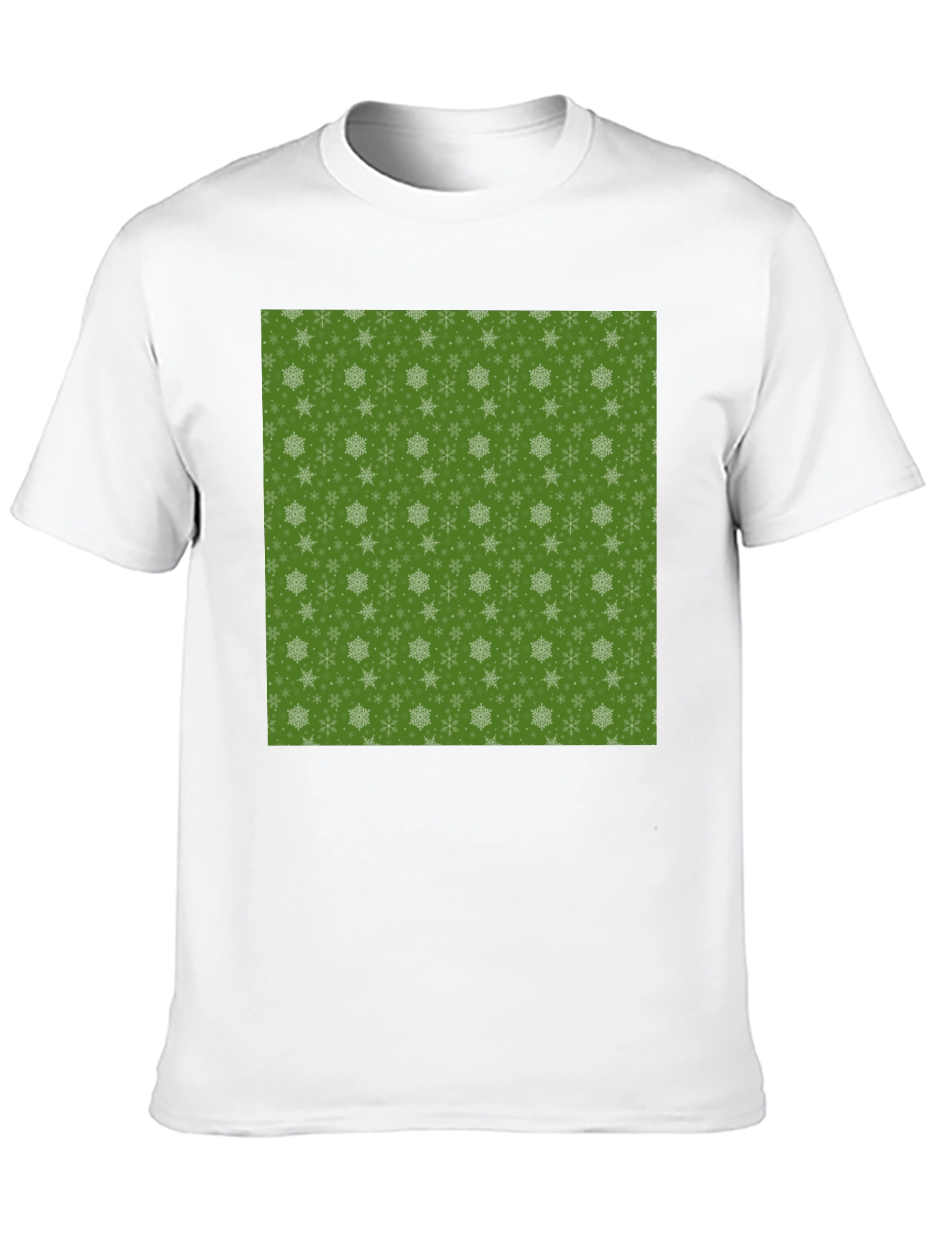 Snowflake Pattern T-Shirt