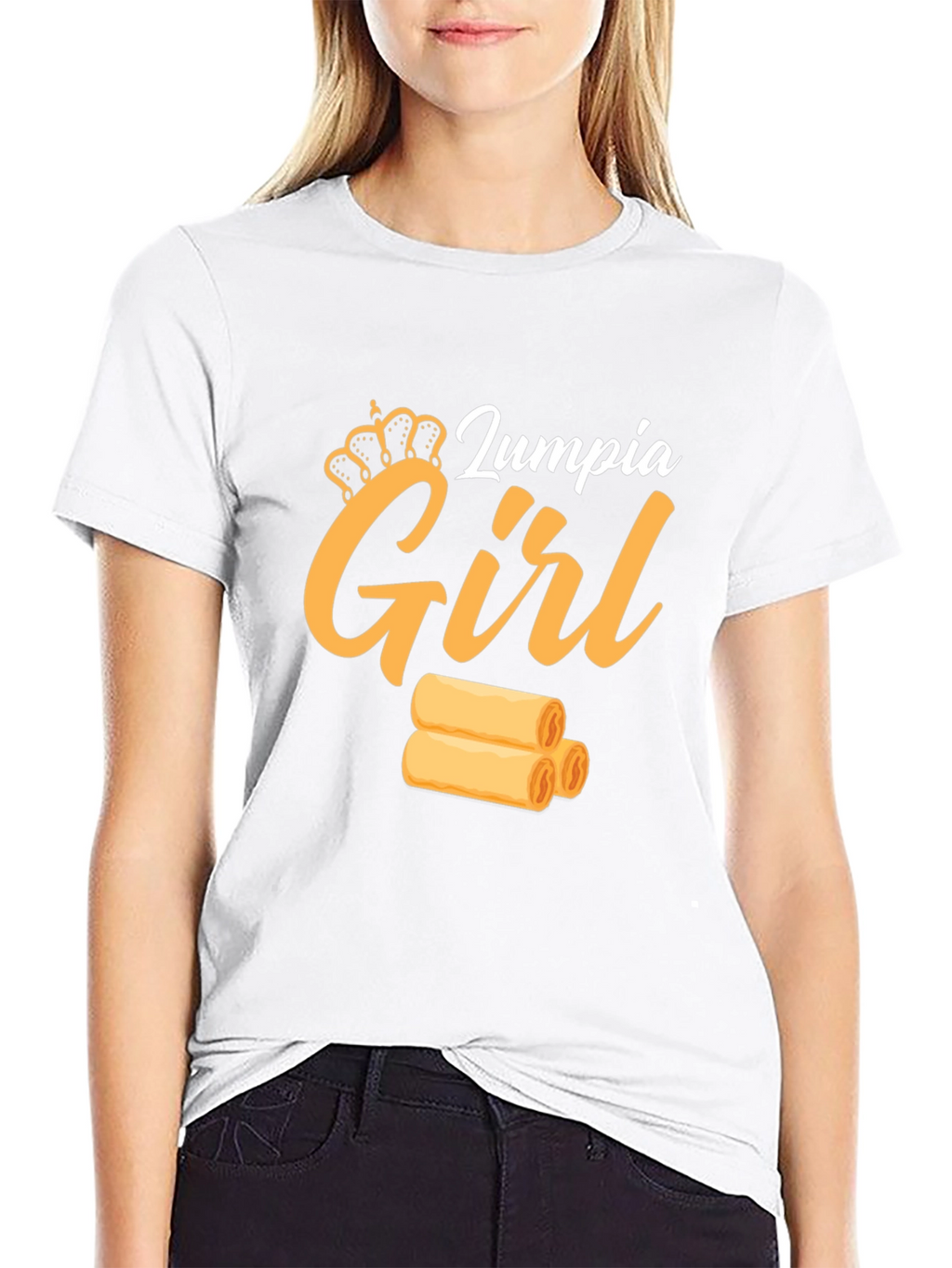 Lumpia Girl T-Shirt - Foodie Fashion