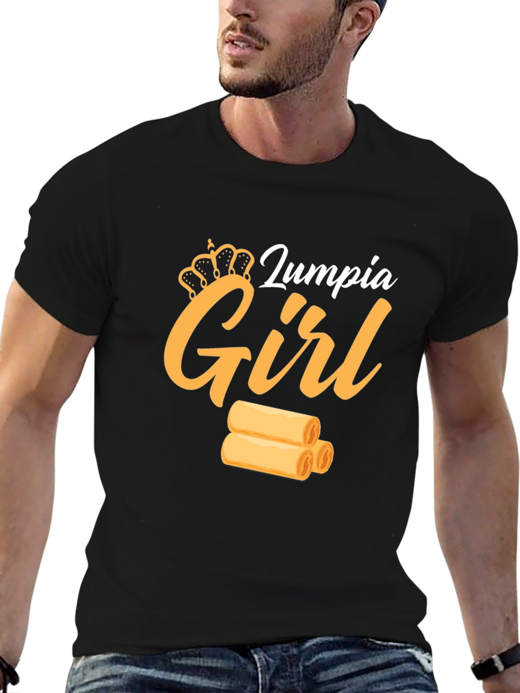 Lumpia Girl T-Shirt - Foodie Fashion