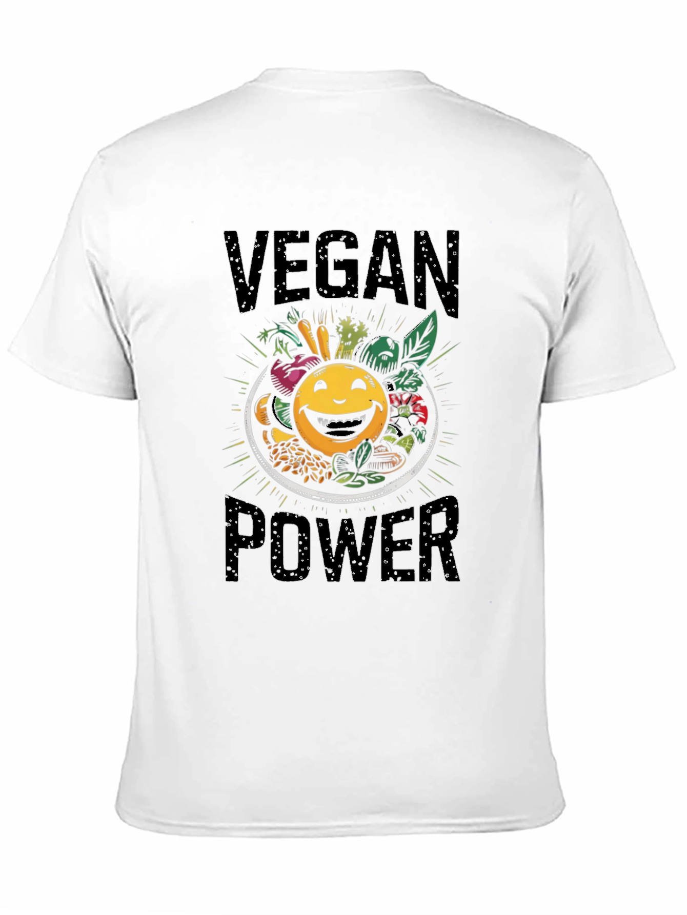 Vegan Power T-Shirt - Eat Your Veggies!