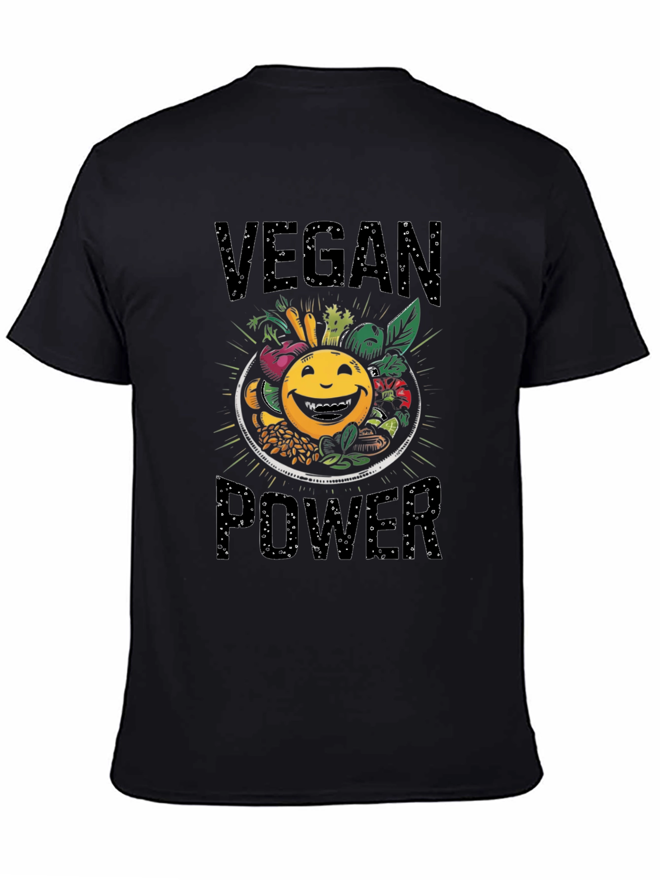 Vegan Power T-Shirt - Eat Your Veggies!