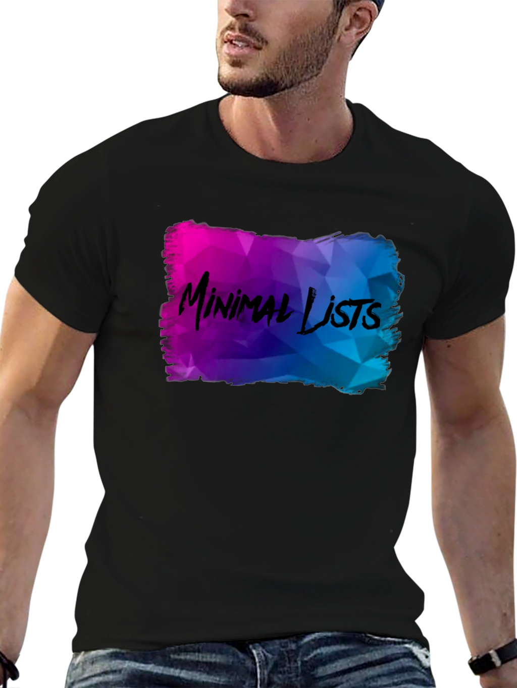 Minimal Lists Graphic T-Shirt - Unique Design