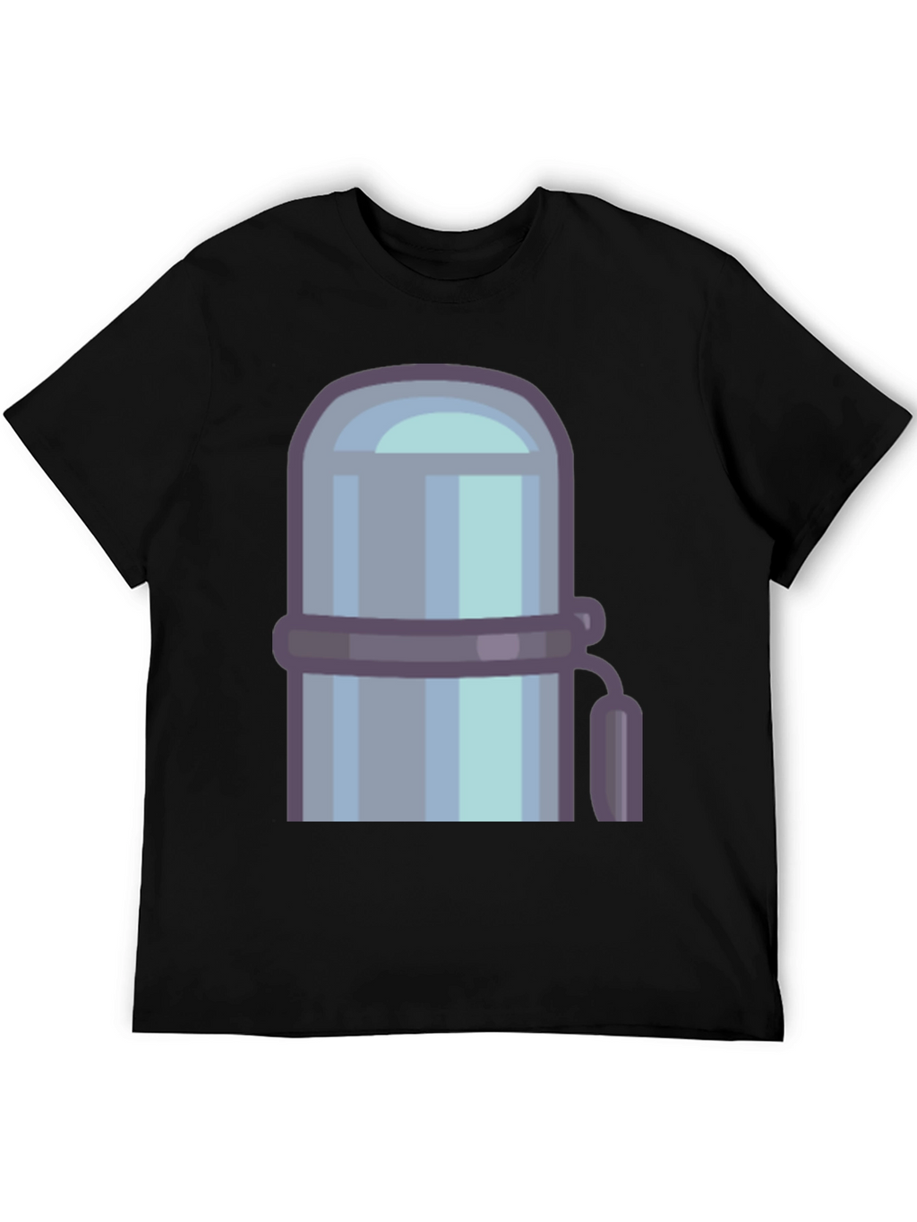 Retro Thermos Graphic Tee - Cool Casual Style