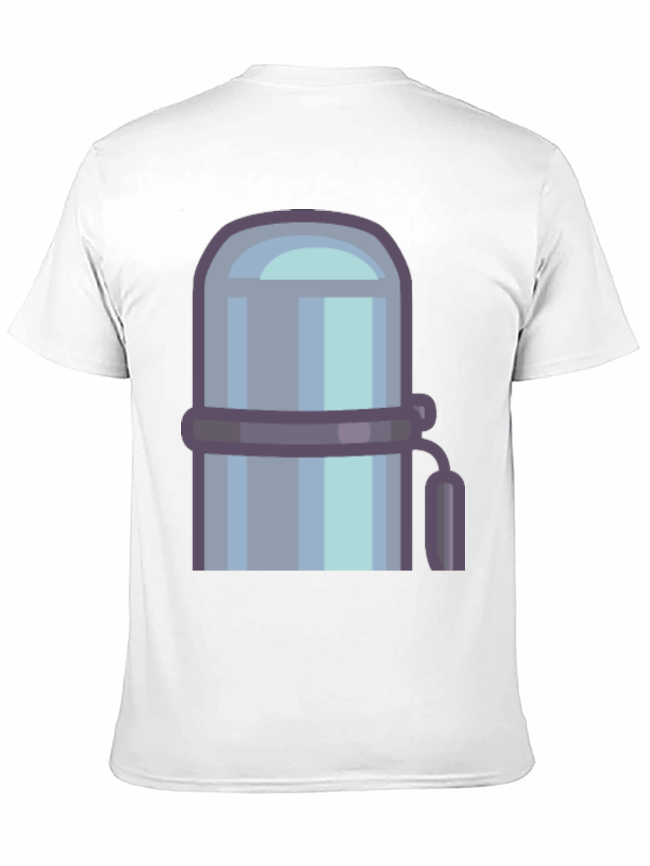 Retro Thermos Graphic Tee - Cool Casual Style