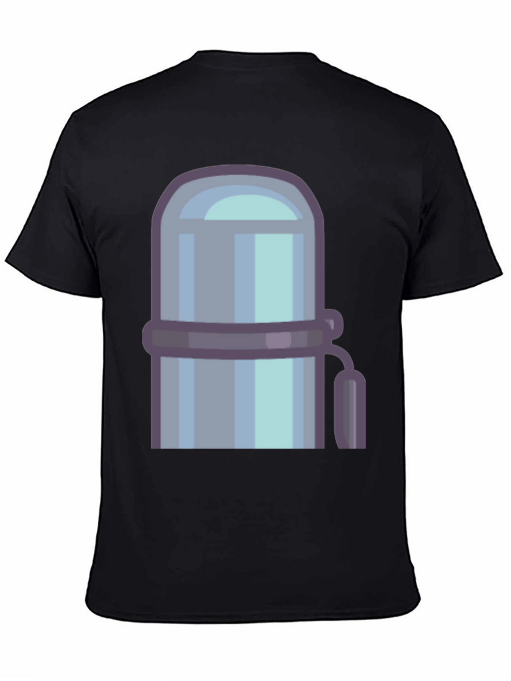 Retro Thermos Graphic Tee - Cool Casual Style